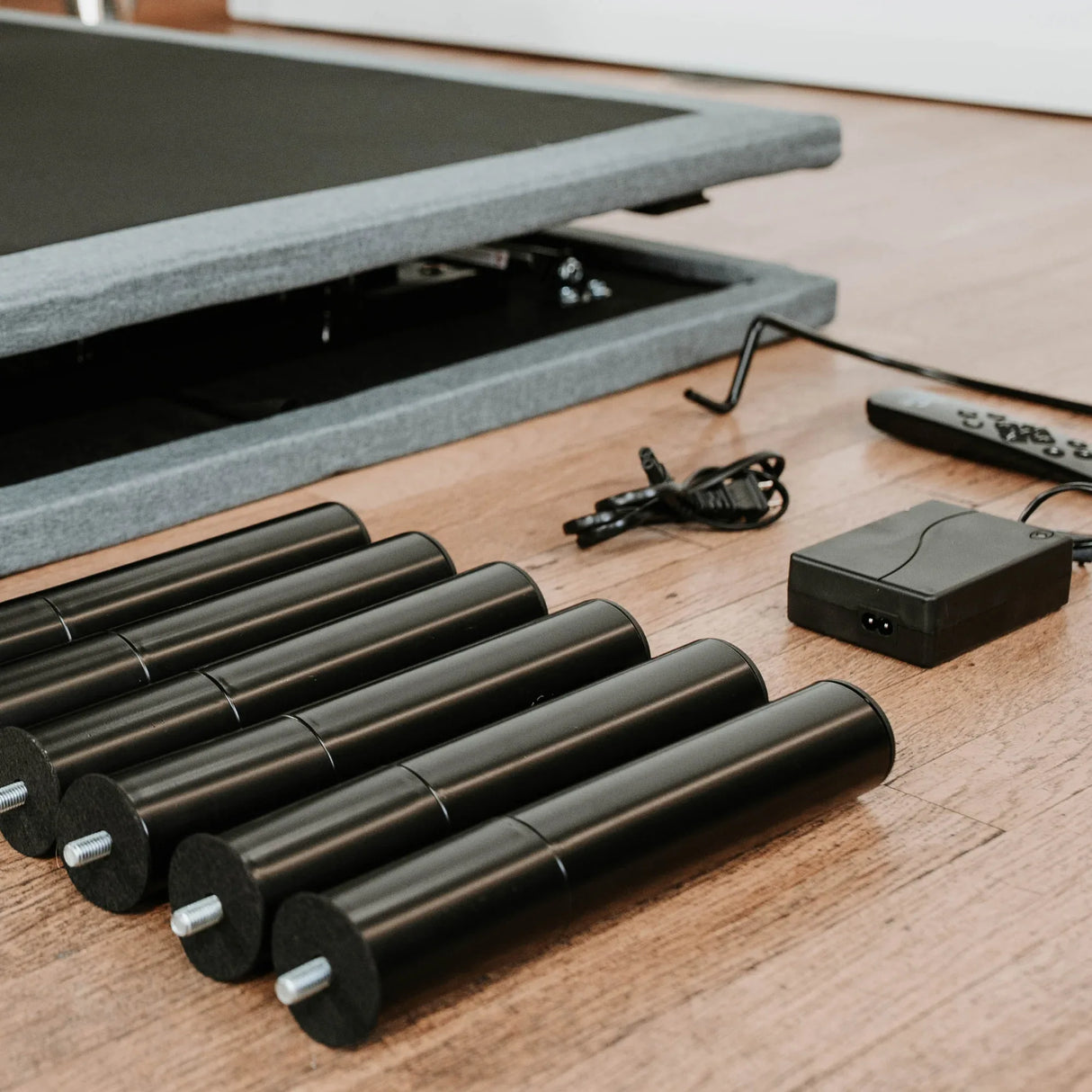 Twin Adjustable Base With Dual 3-Level Massage and USB Ports - Omega Lifestyles