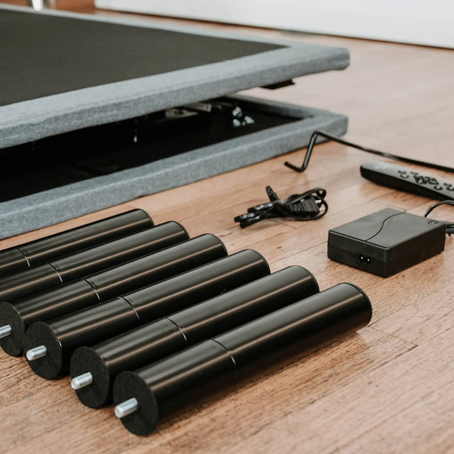 Full Adjustable Bed Base With Dual 3-Level Massage - Omega Lifestyles