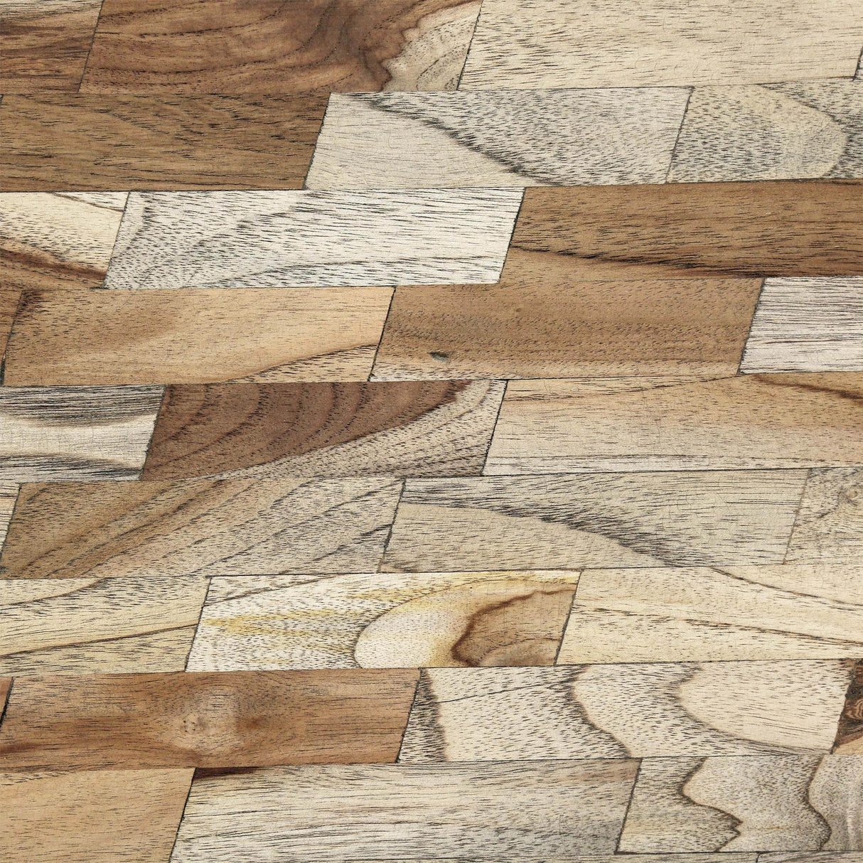 Handcrafted Mango Wood Metal Frame Coffee Table - Sleep Galleria