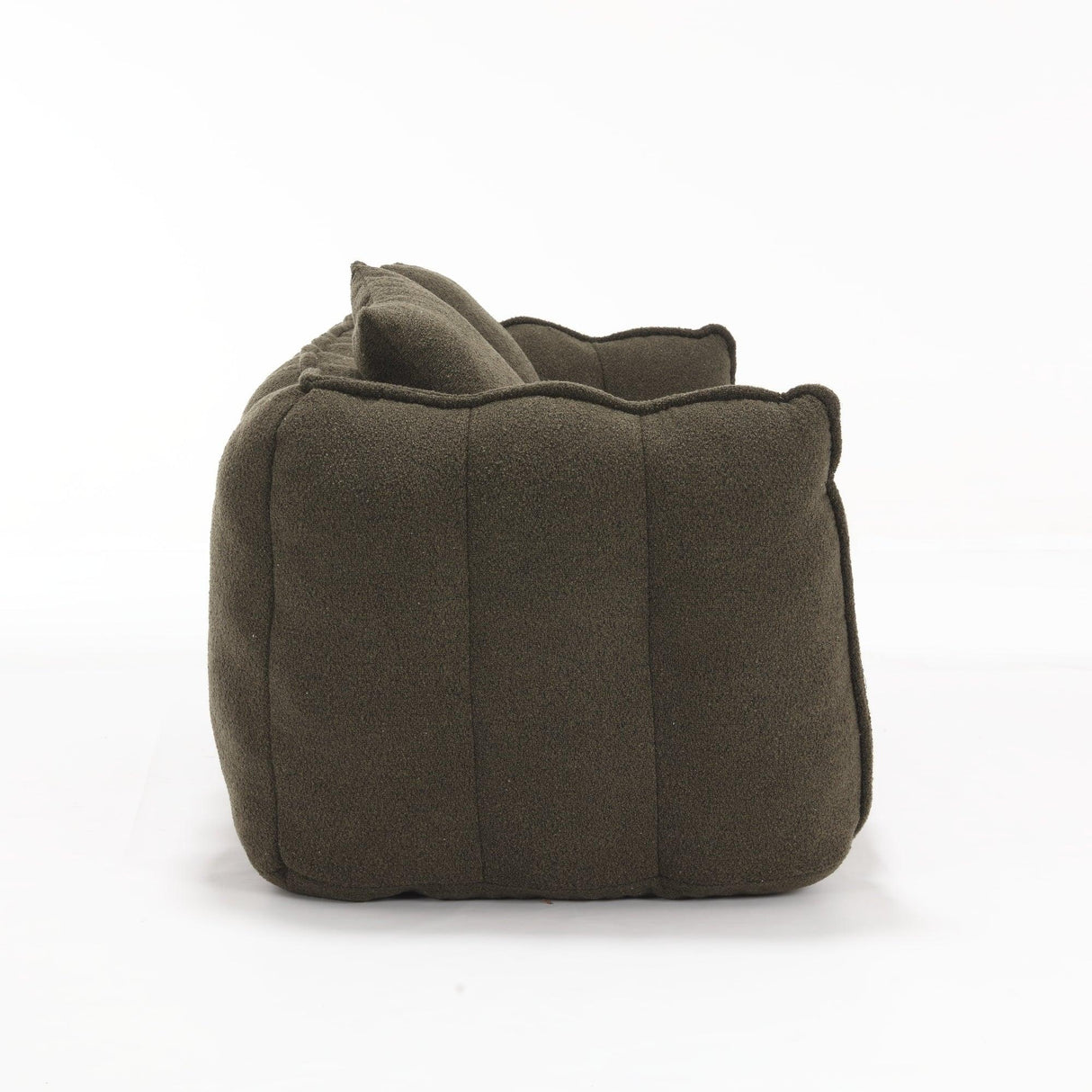 Chenille Twin Cozy Bean Bag Chair With Foam Core - Omega Lifestyles