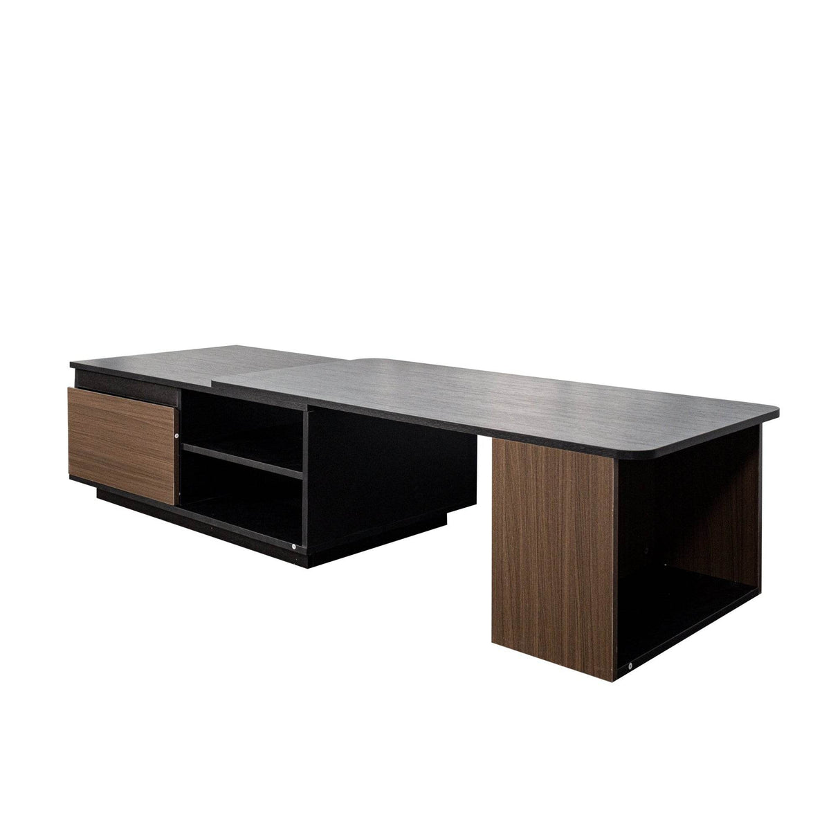 Expandable Length Adjustable Wood Coffee Table With Drawers - Sleep Galleria
