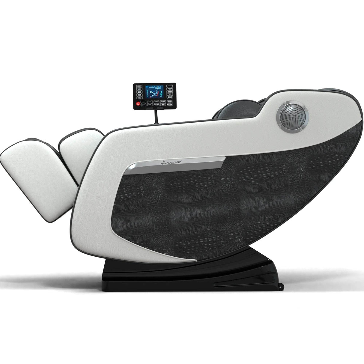 Relax Rejuvenate Zero Gravity Massage Chair Full Body Recliner Air Pressure, Bluetooth, Heat, and Foot Massage Black