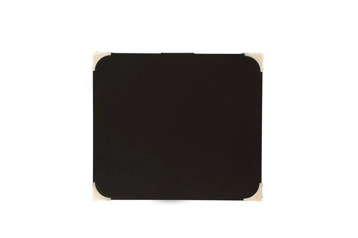 Black Finish Synthetic Wood Accent Table With Drawer - Omega Lifestyles