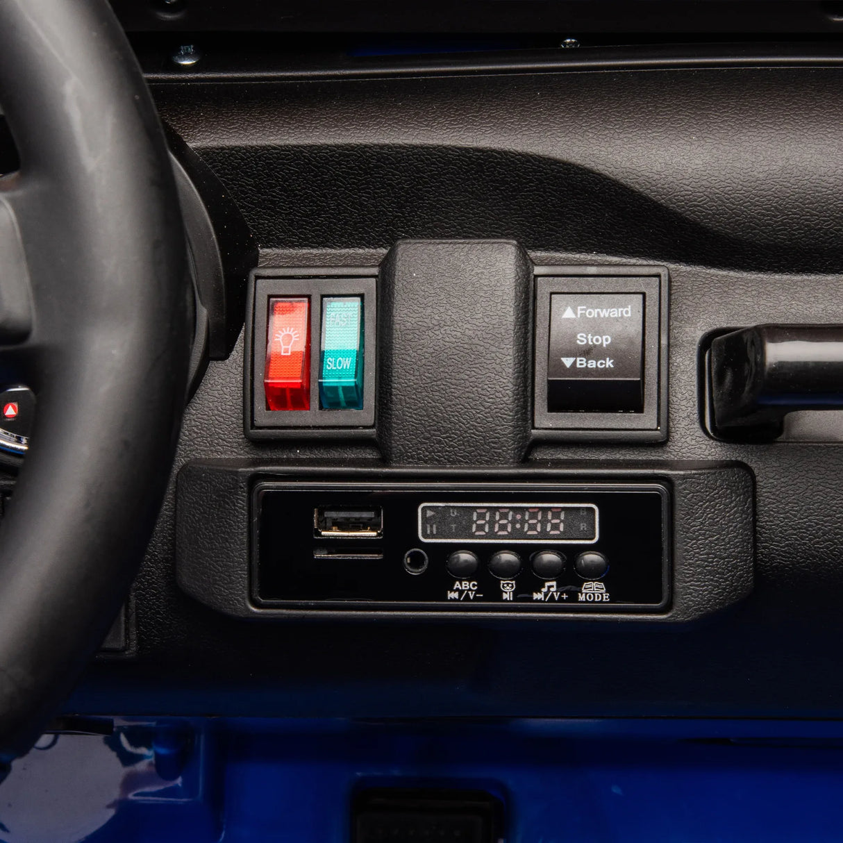 24V Two-Seater Bluetooth Remote Control Ride-On Truck - Omega Lifestyles