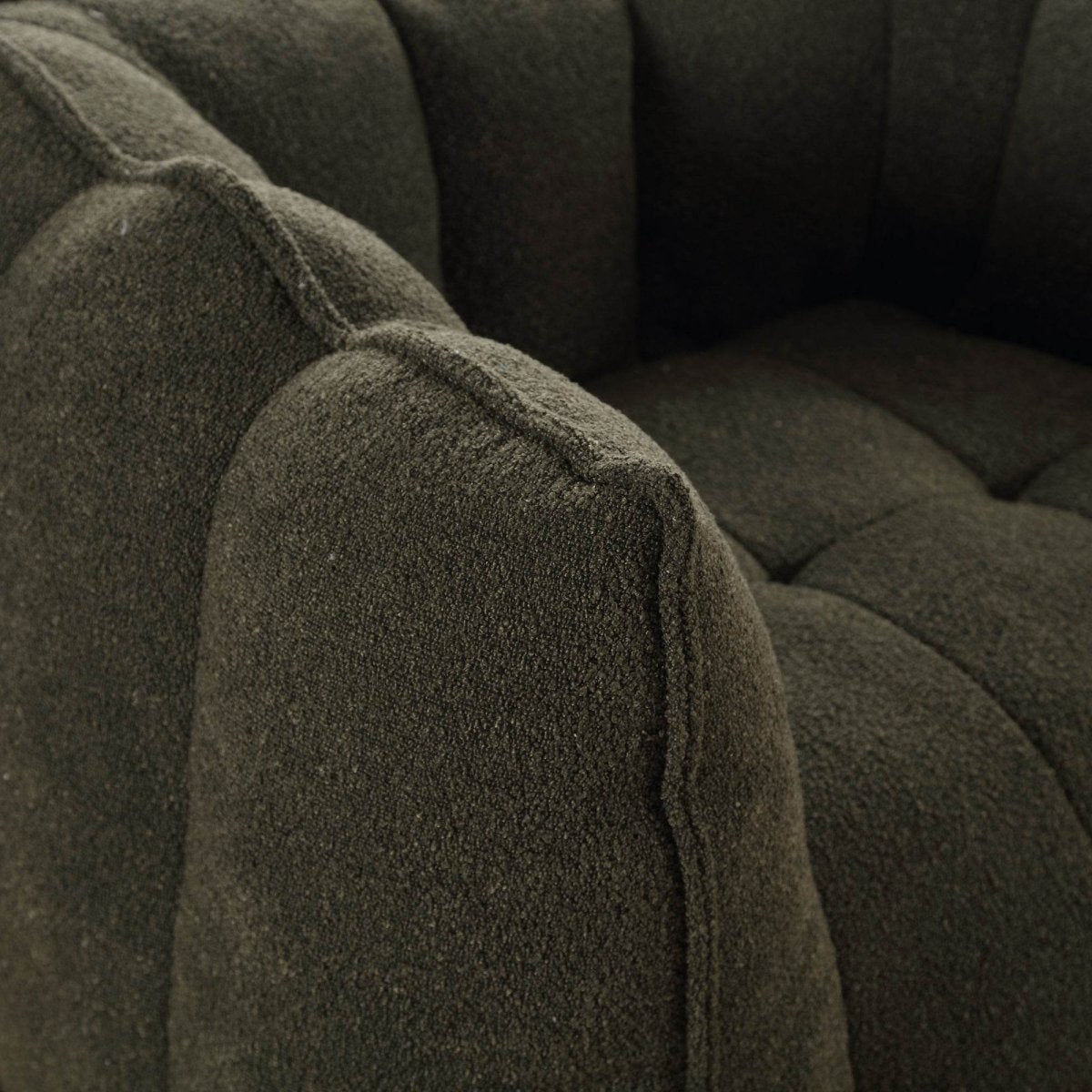 Soft Chenille Bean Bag Chair with Foam - Sleep Galleria