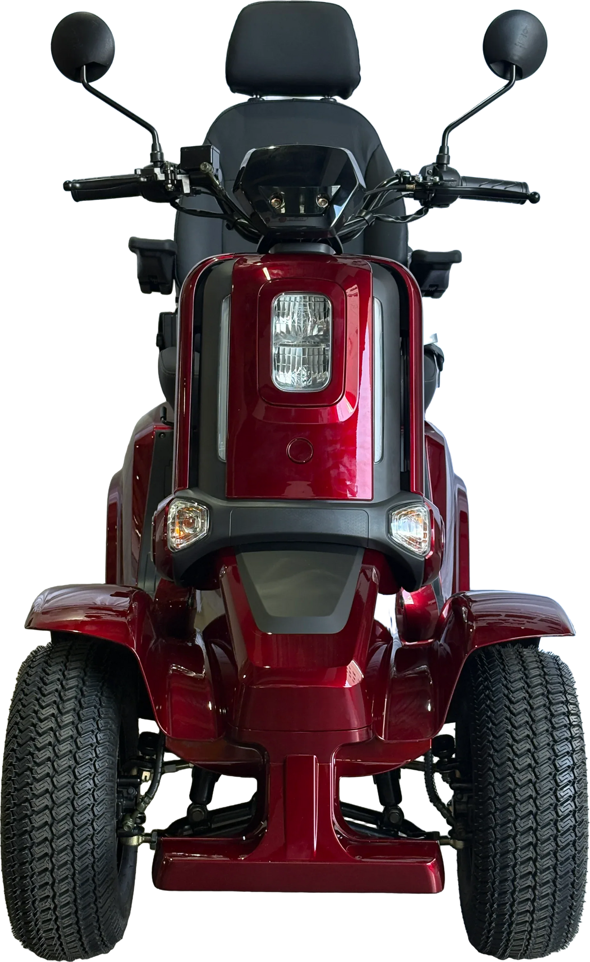 Heavy Duty 4-Wheel Mobility Scooter With Dual-Brake System - Omega Lifestyles