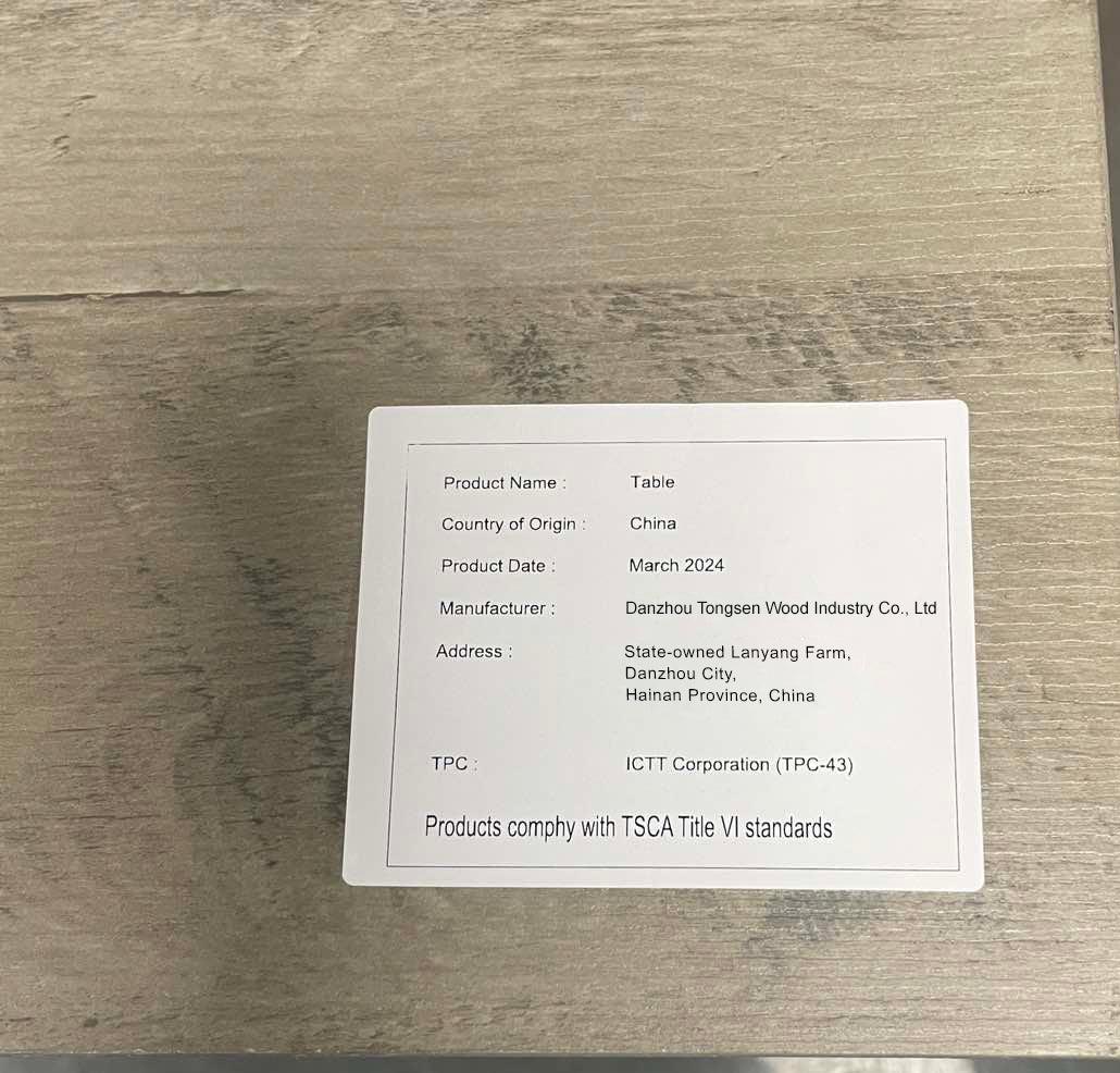 Rustic Grey Particleboard Bar Table Set With 2 Stools - Omega Lifestyles