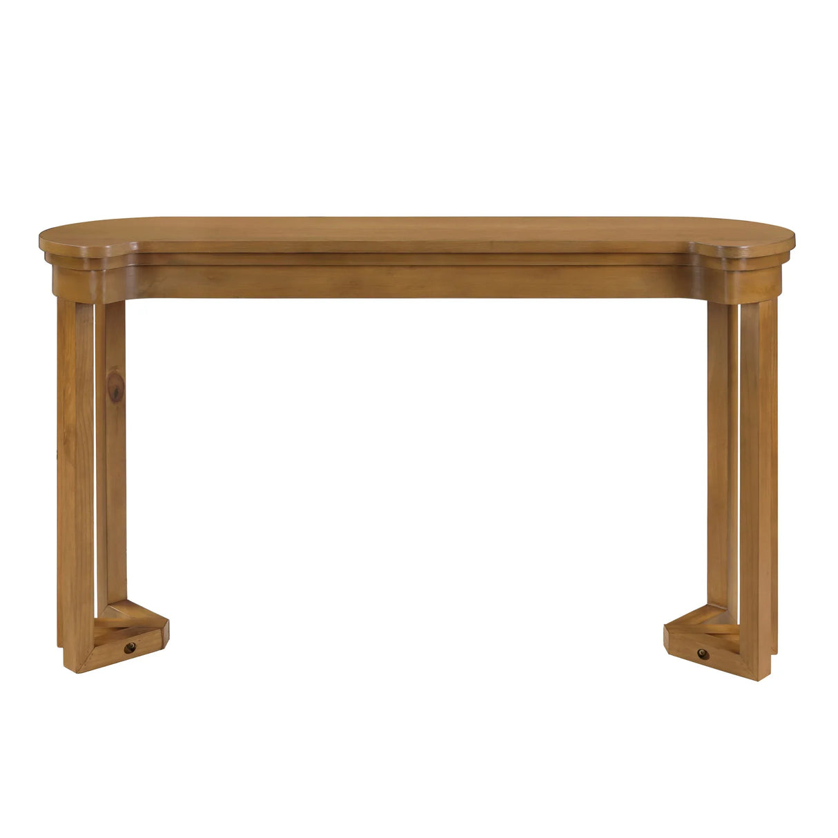 4-Piece Solid Wood Bar Table Set With Padded Stools - Omega Lifestyles