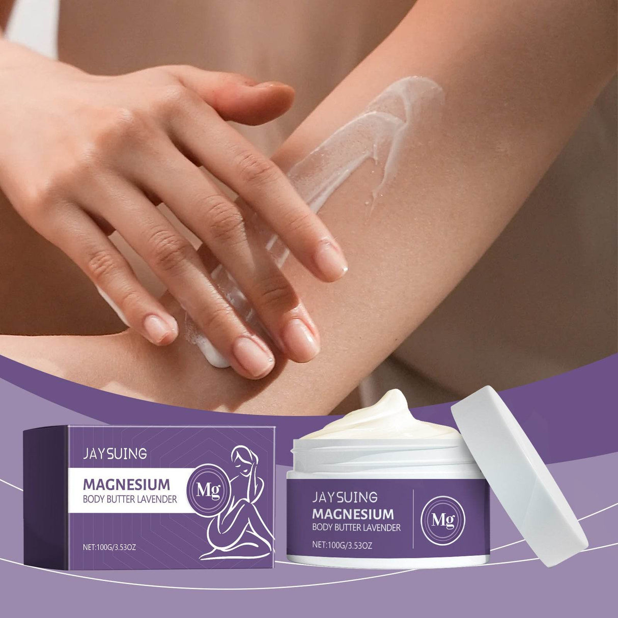 Lavender Magnesium Hydrating Body Lotion Gentle Care - Sleep Galleria