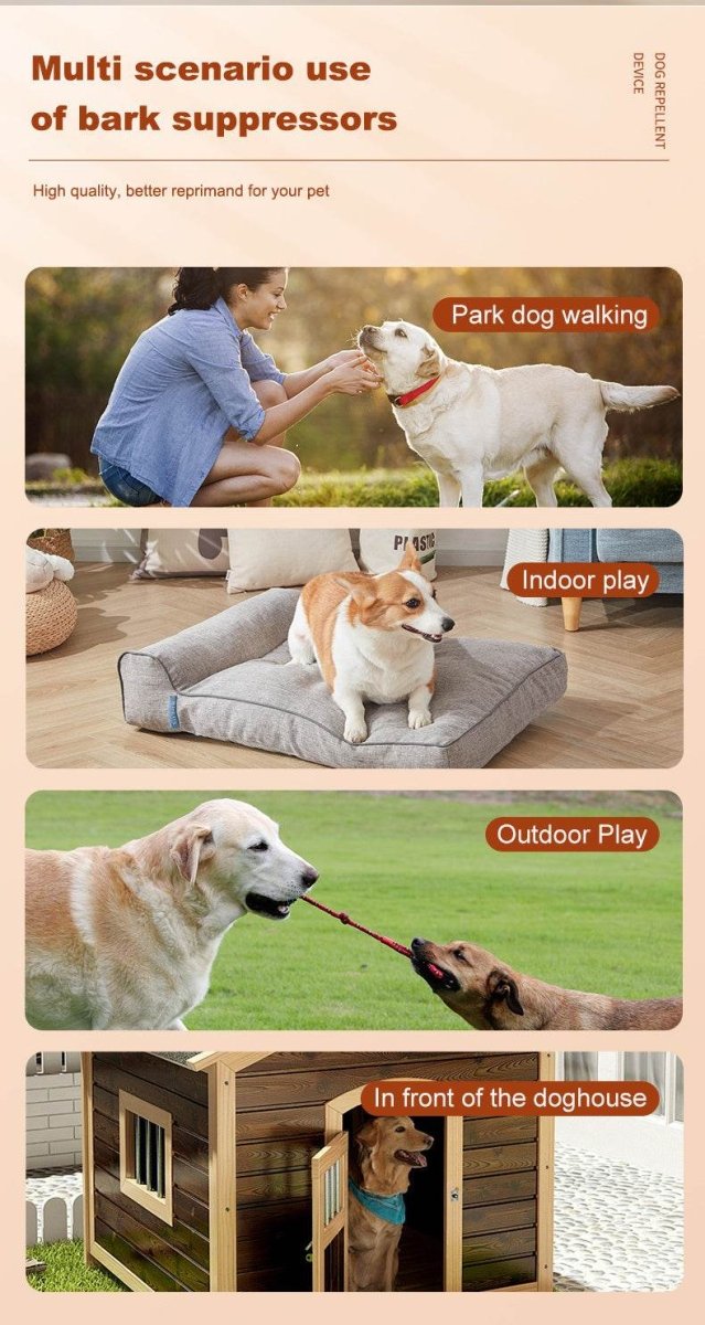 Ultrasonic Anti Bark Pet Relaxation Training Device - Sleep Galleria