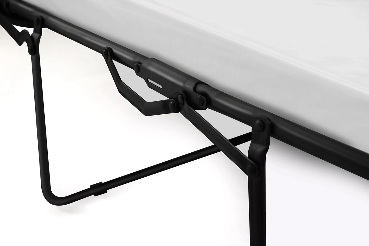 Modern Linen Convertible Sleeper Sofa Bed With Memory Mattress - Omega Lifestyles