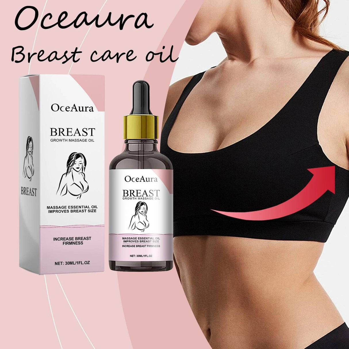 Breast Massage Essential Oil For Skin Firming