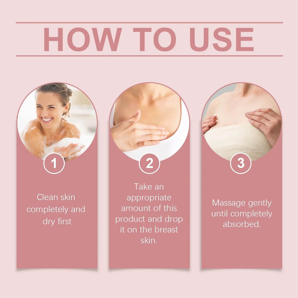 Breast Massage Essential Oil For Skin Firming