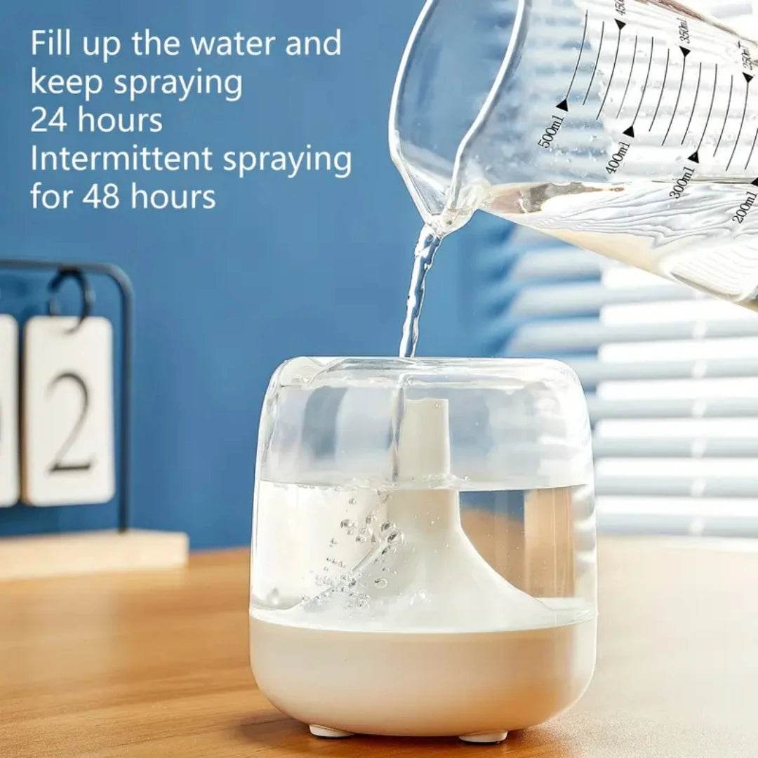 Ultrasonic Cool Mist Essential Oil Humidifier With Nightlight