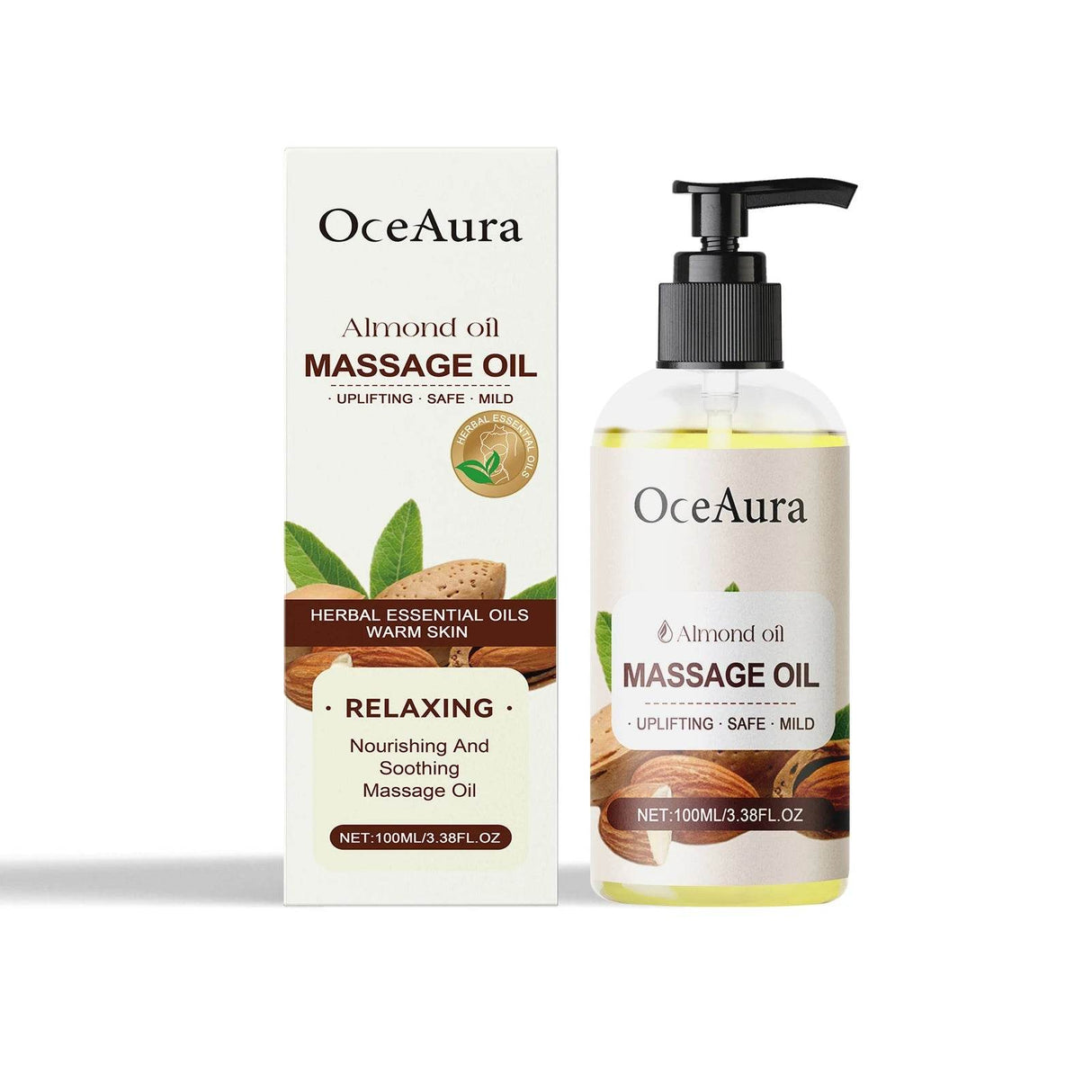 Coconut Oil Body Massage Oil Nourishing Moisturizer