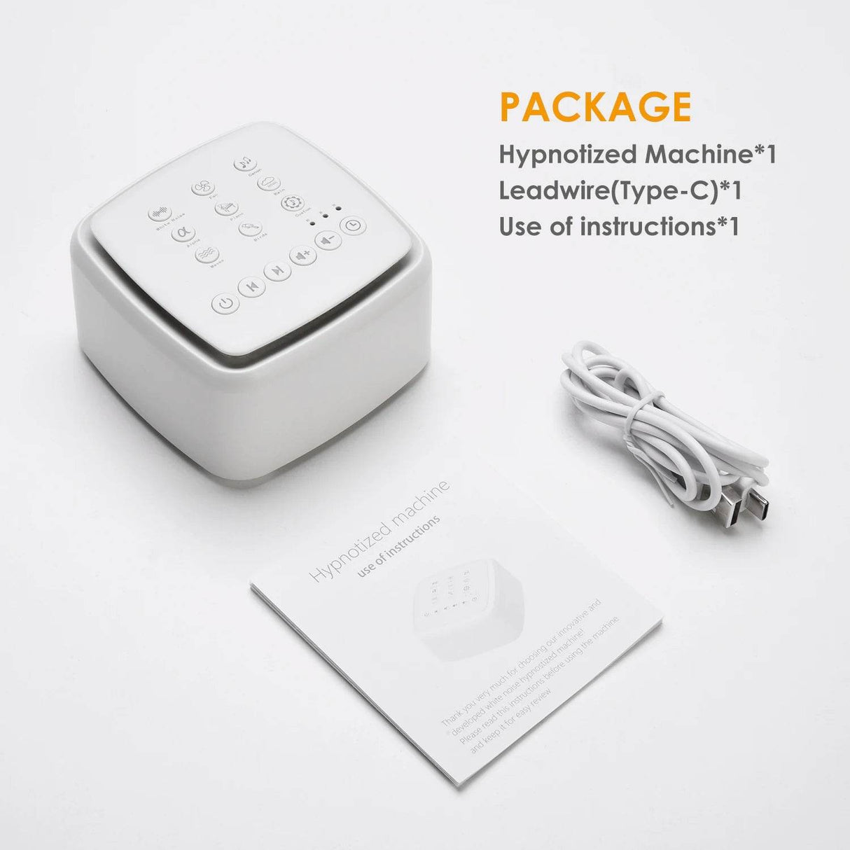 Rechargeable White Noise Machine With Timed Shutdown - Omega Lifestyles