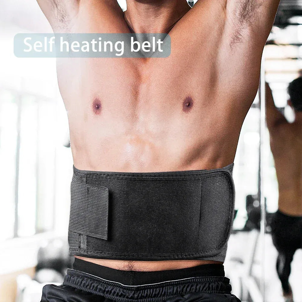 Self-Heating Adjustable Waist Support Brace Lumbar Belt - Omega Lifestyles