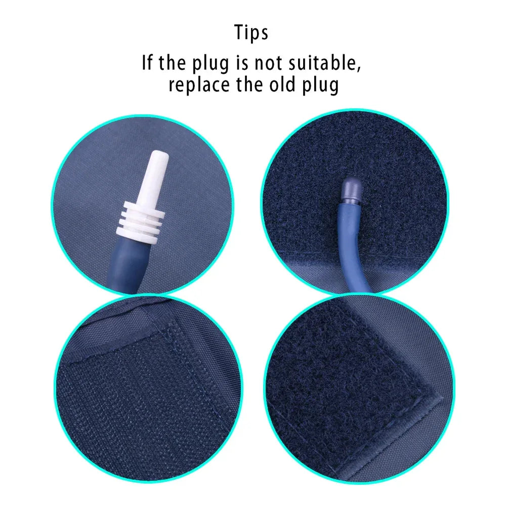 Adult Adjustable Length Arm Blood Pressure Cuff Polyester Velcro - Omega Lifestyles