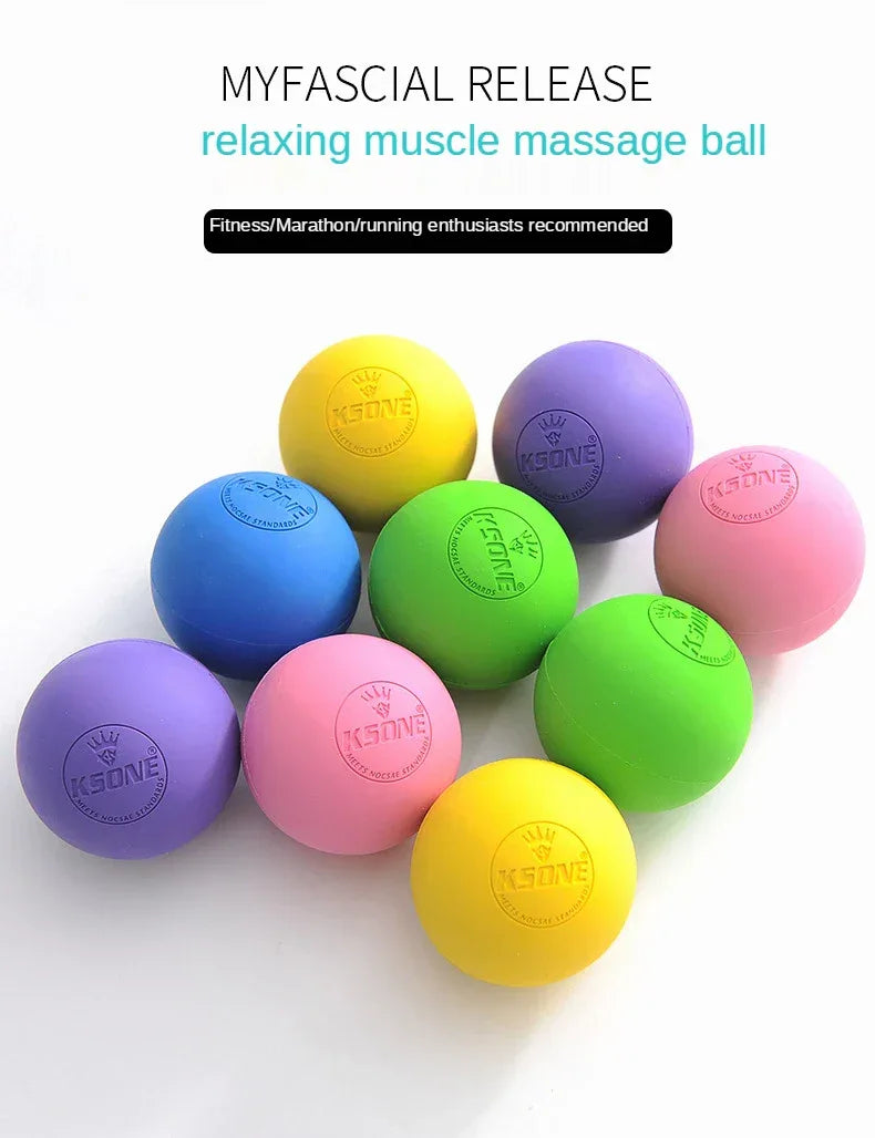 Portable 6.3cm Rubber Massage Ball For Muscle Relief - Omega Lifestyles