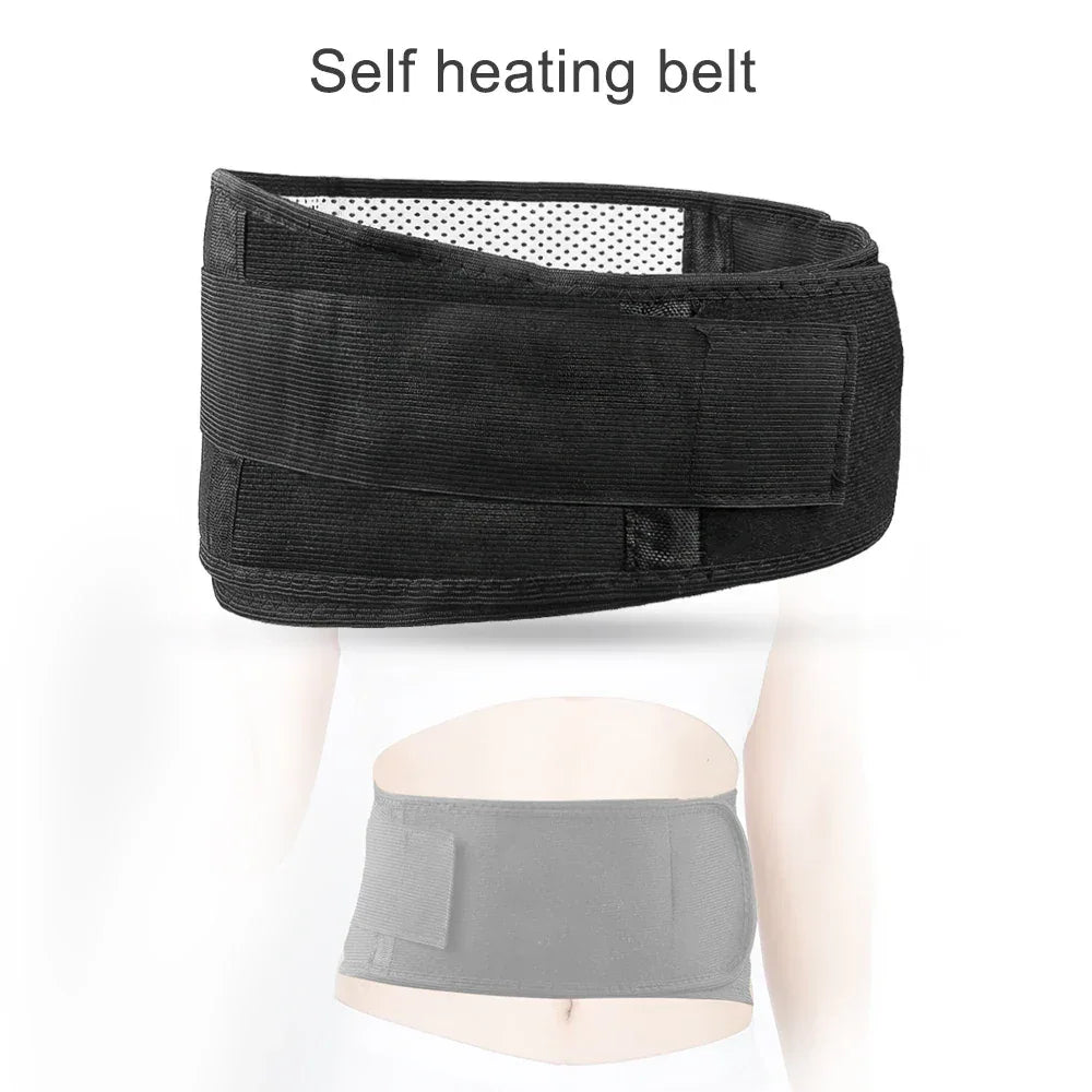 Self-Heating Adjustable Waist Support Brace Lumbar Belt - Omega Lifestyles