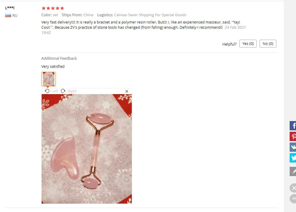 Pink Resin Jade Roller And Gua Sha Facial Massage Set - Omega Lifestyles