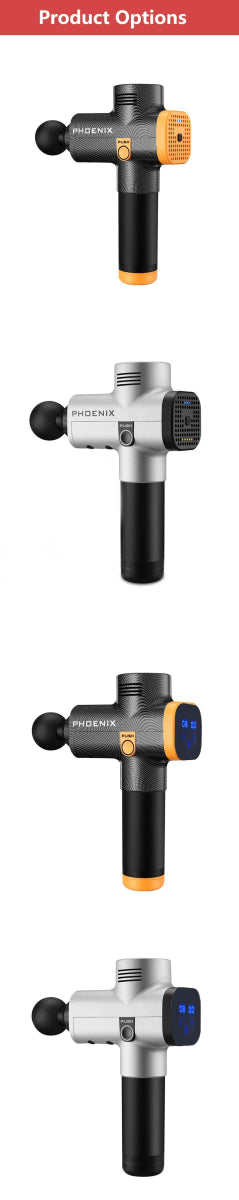 Portable Deep Tissue Massage Gun With 6 Attachments - Sleep Galleria