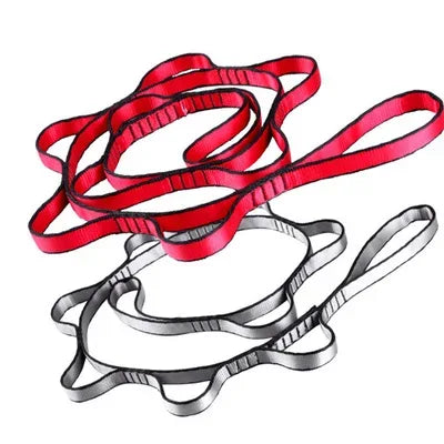 Yoga Stretch Belt 110cm Adjustable Nylon Aerial Strap - Omega Lifestyles