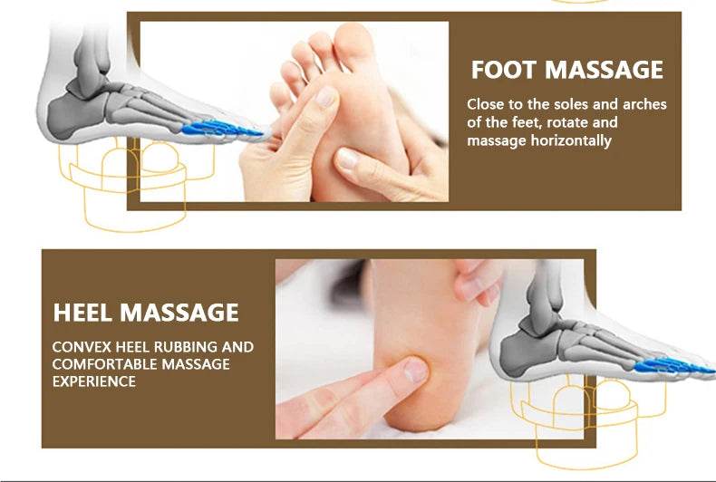 Electric Heating Foot Leg Kneading Massage Device - Sleep Galleria