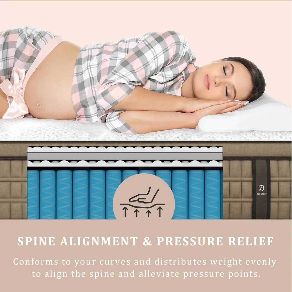 Medium Hybrid Gel Memory Foam Mattress - Sleep Galleria