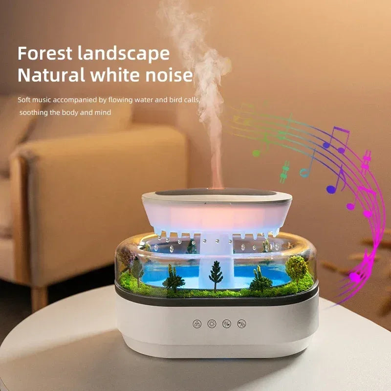 Ultrasonic Aromatherapy Diffuser With Colorful Nightlight - Omega Lifestyles