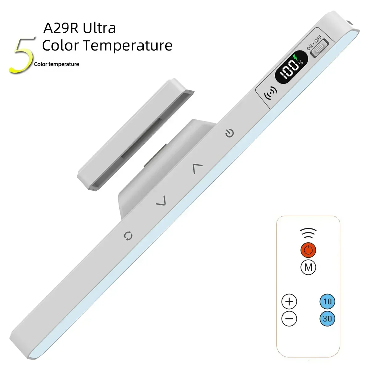 Magnetic Touch Table Lamp With Stepless Dimming - Omega Lifestyles