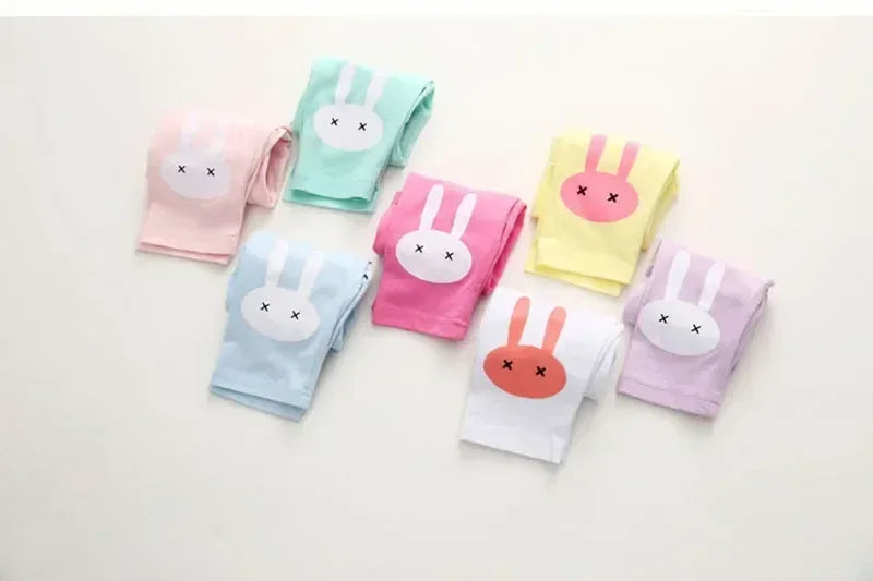 Girls Cartoon Elastic Waist Summer Calf-Length Leggings - Omega Lifestyles