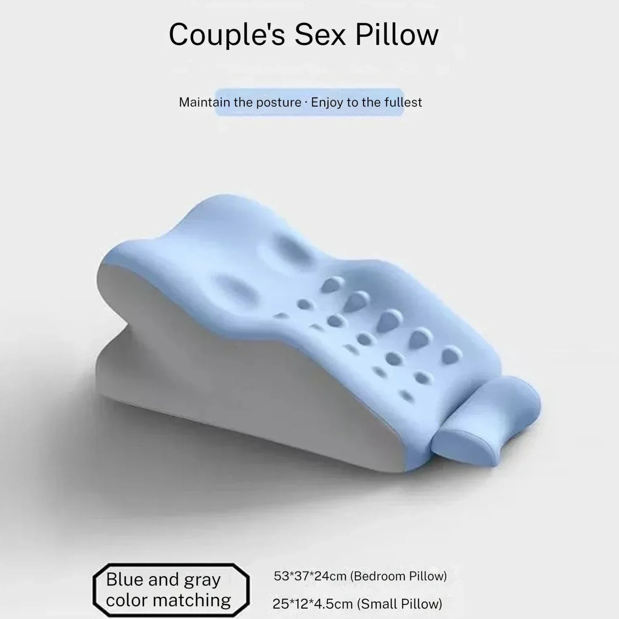 Memory Foam Wave Shape Multifunctional Lie Down Pillow - Omega Lifestyles