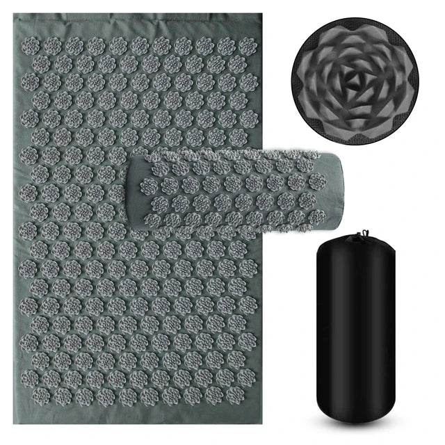 Acupressure Massage Mat With Cushion And Pillow Set - Sleep Galleria