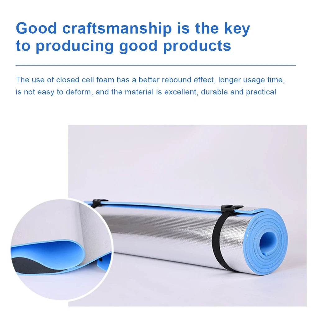 Thickened Waterproof TPE Yoga Mat Portable Exercise Pad - Omega Lifestyles