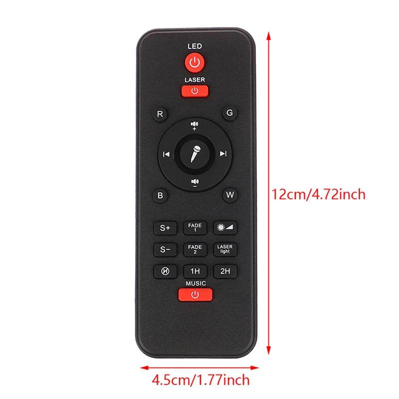 LED Star Projector Night Light With Remote Control