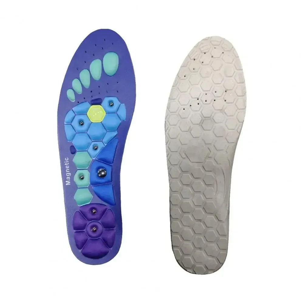 Pair Of Magnetic Therapy Acupressure Massage Insoles - Omega Lifestyles
