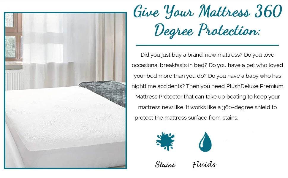 Signature Bamboo Waterproof Premium Protector - Sleep Galleria