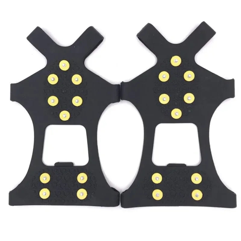 Pair Anti-Skid TPR Ice Gripper Snow Crampons - Omega Lifestyles