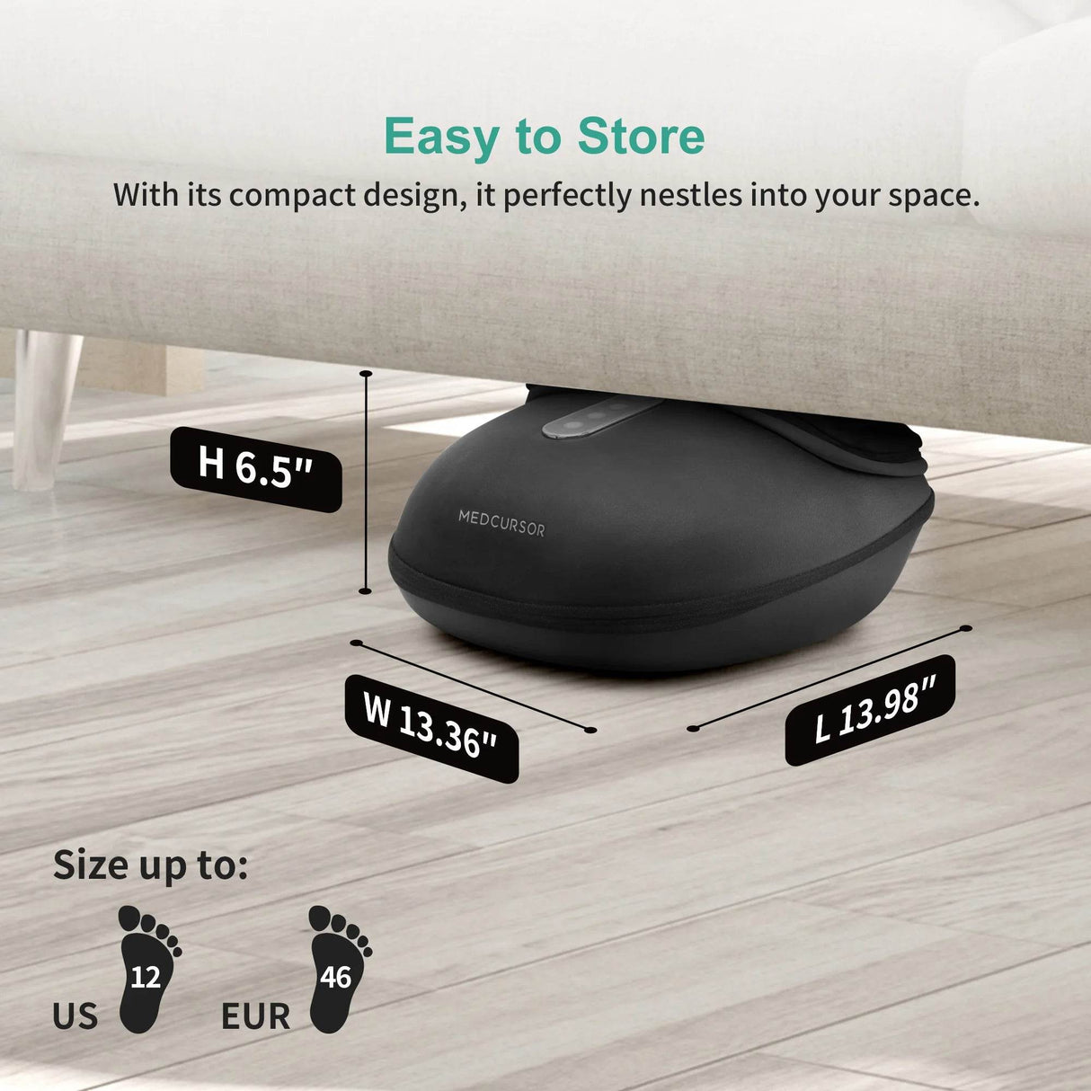 Shiatsu Electric Foot Massager With Heating Therapy - Omega Lifestyles