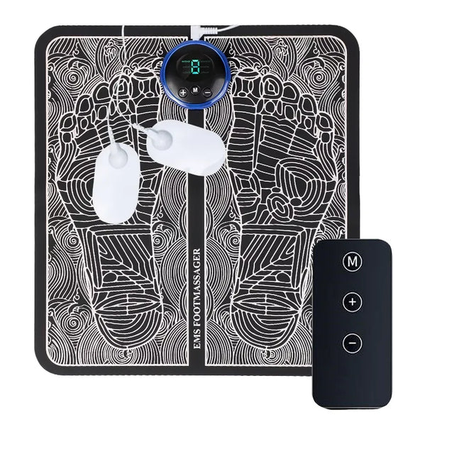 EMS Foot Massager Pad Portable Electric Muscle Stimulation - Omega Lifestyles