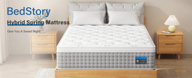 Medium 12-Inch Gel Memory Foam Pocket Spring Mattress