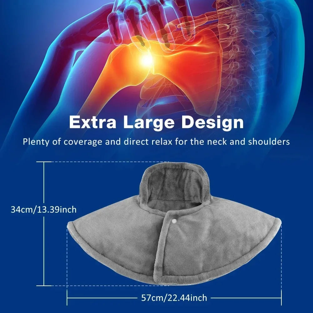 Electric Heating Cotton Neck Shoulder Thermal Compress Pad - Omega Lifestyles