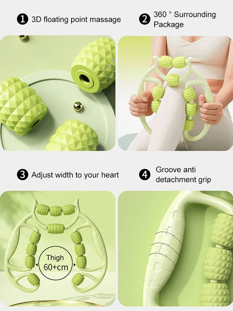 12-Round Circular Leg Slimming Massage Relaxation Equipment - Omega Lifestyles