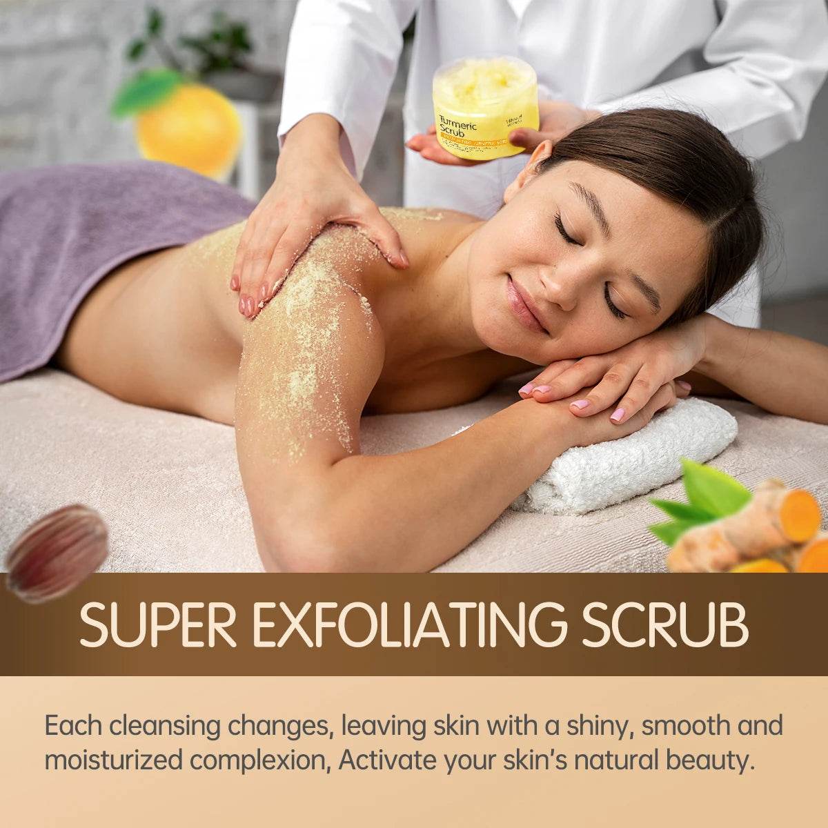 Turmeric Deep Cleansing Hydrating Body Cream 200g - Sleep Galleria