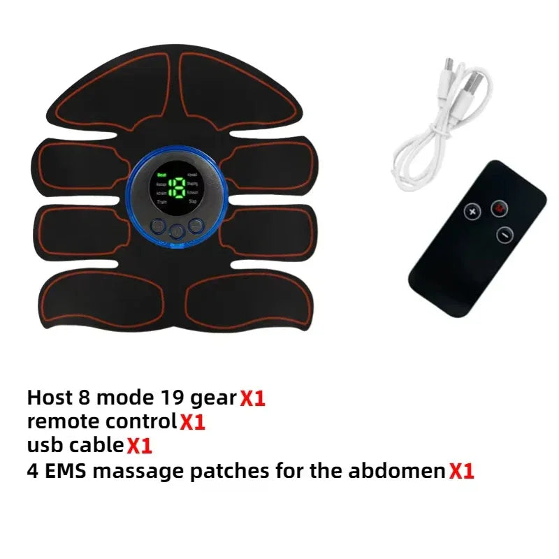 Wireless Electric Muscle Stimulator EMS Fitness Body Massager - Omega Lifestyles