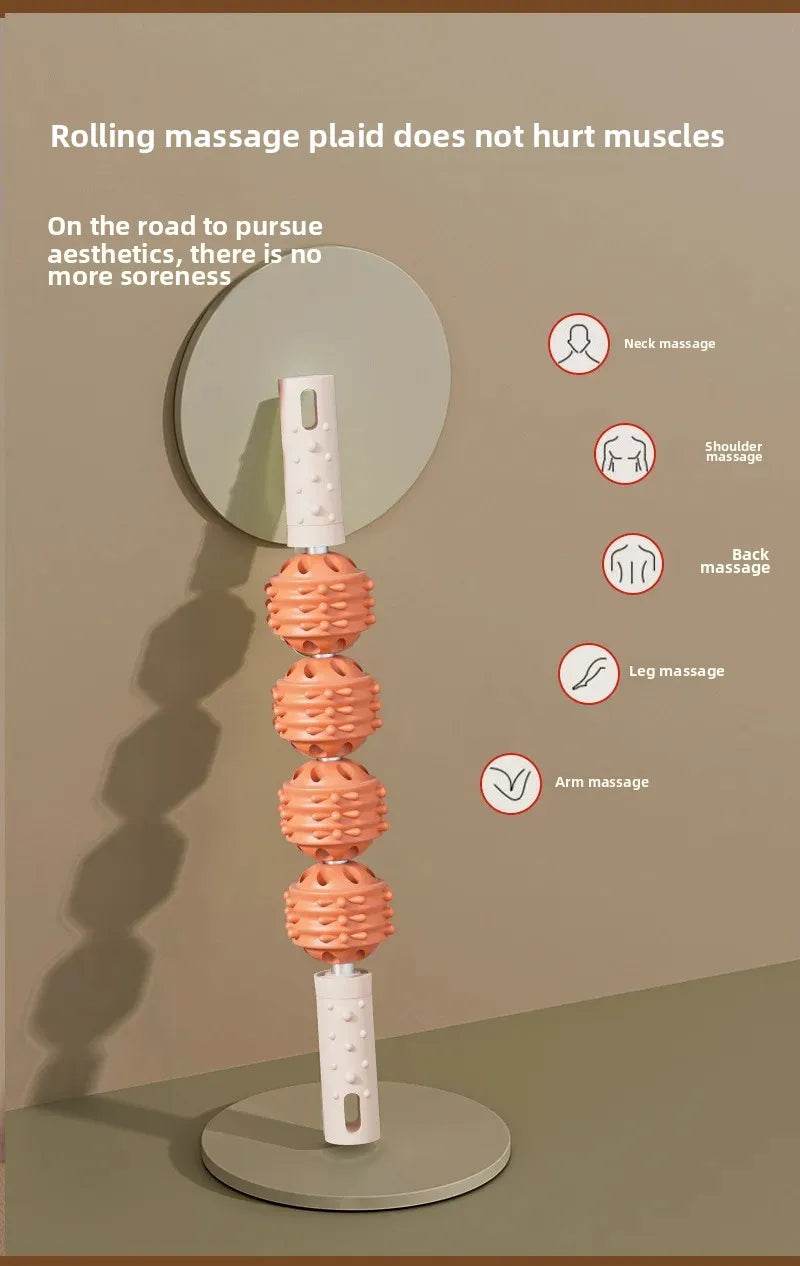360 Degree Manual Massage Roller for Muscle Relaxation - Sleep Galleria