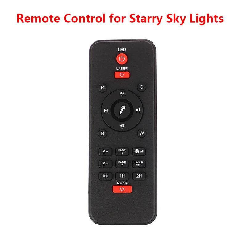 LED Star Projector Night Light With Remote Control