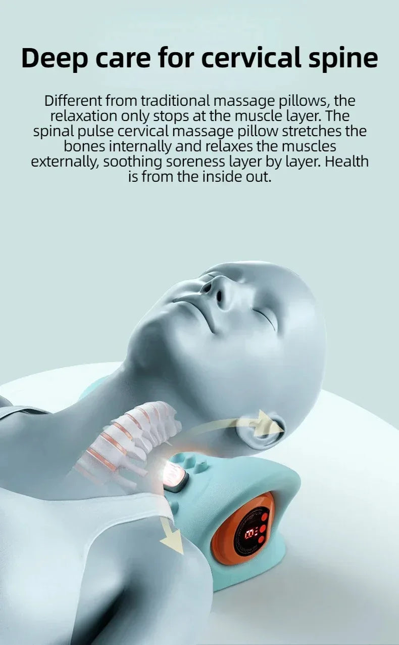 Electric Neck Massager Pillow With Infrared Heating - Omega Lifestyles