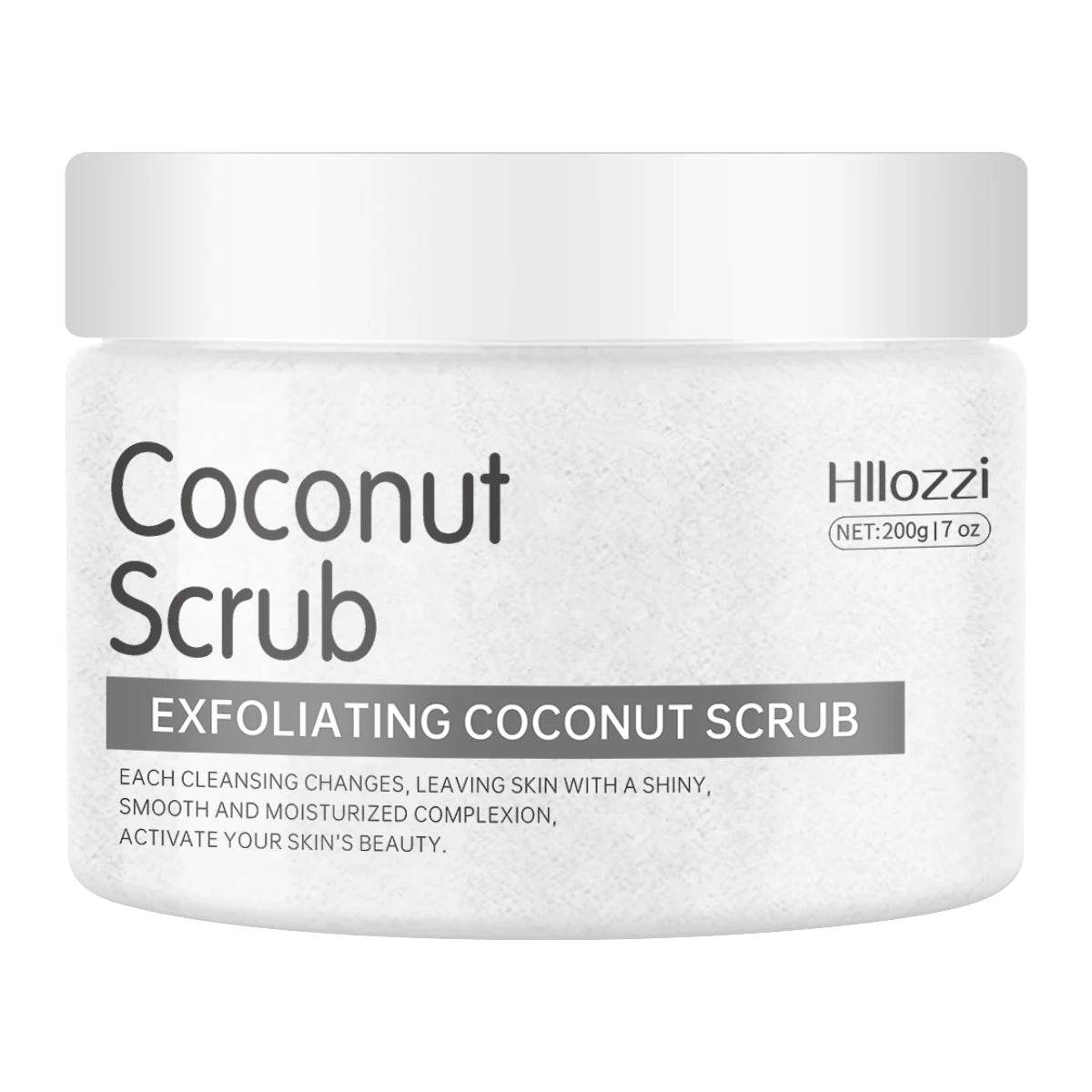 Himalayan Salt Turmeric Coconut Hydrating Face Body Scrub - Sleep Galleria